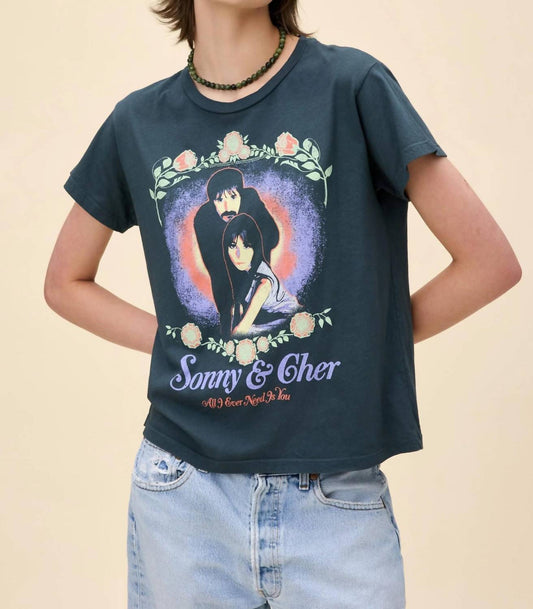 Daydreamer - Sonny & Cher Solo Short Sleeve Top