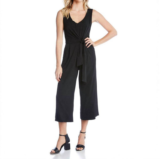 Karen Kane - Tie-front Travel Jumpsuit