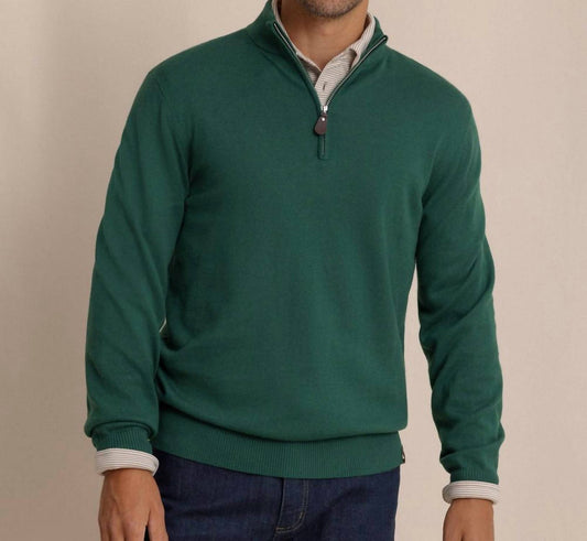Southern Tide - Whitehaven Quarter Zip Sweater