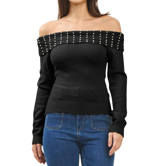 Able - Ensley Off Shoulder Sweater
