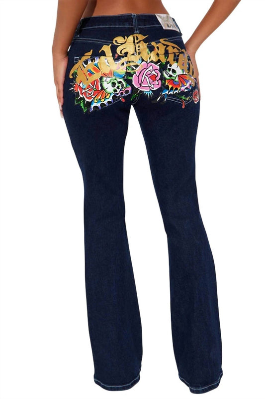 Ed Hardy - Butterflies Bootcut Jeans
