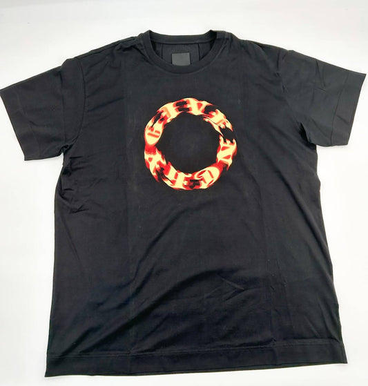 Givenchy - Men's Circle Pattern Oversized T-shirt