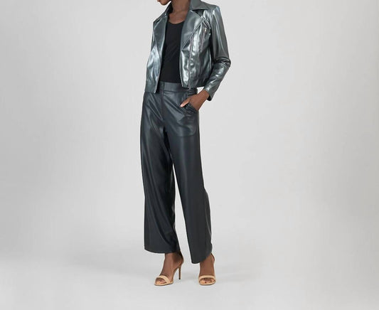 Clara S - Vegan Jacket With Cuff Zip