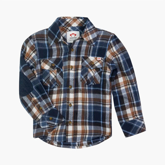 Appaman - Boys Plaid Flannel Button Down Shirt