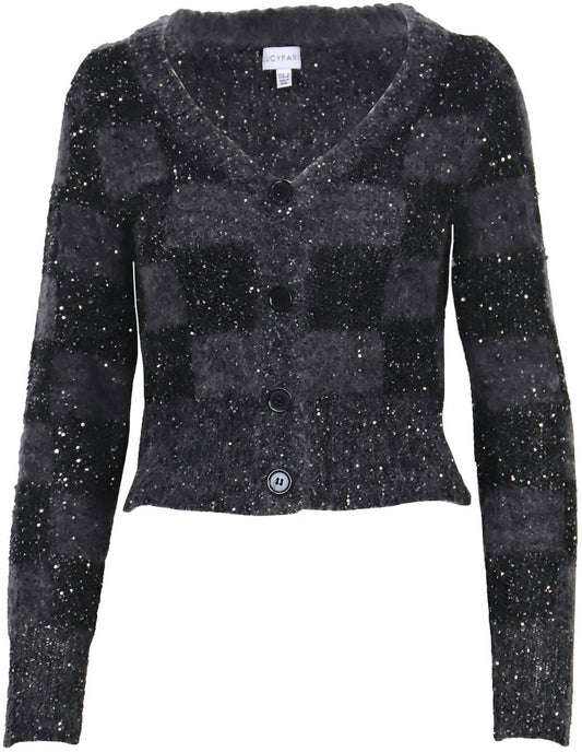 Lucy Paris - Women's Glenn Sequined Cardigan