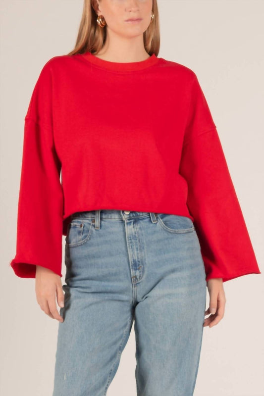 Before You - French Terry Cropped Sweatshirt