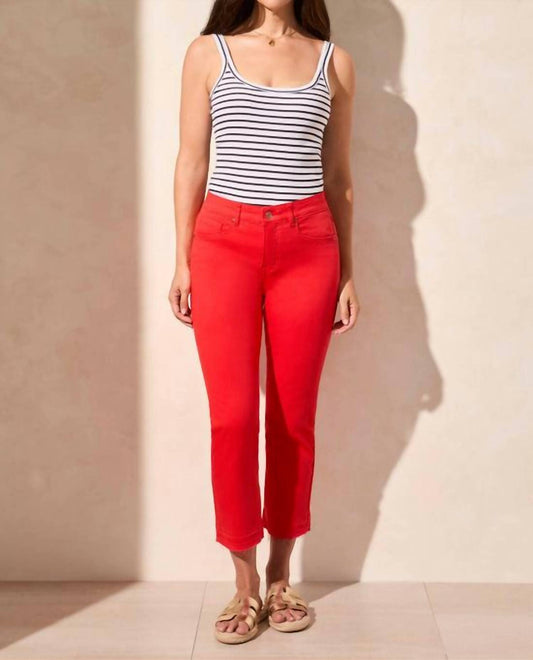 Tribal - Sophia Curvy 25 Inch With Released Hem Flared Jeans