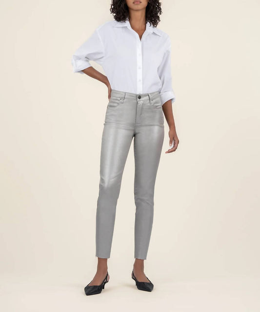 Kut From The Kloth - Charlize Coated High Rise Cigarette Leg Jeans