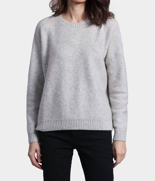 Minnie Rose - Sparkle Crewneck Top