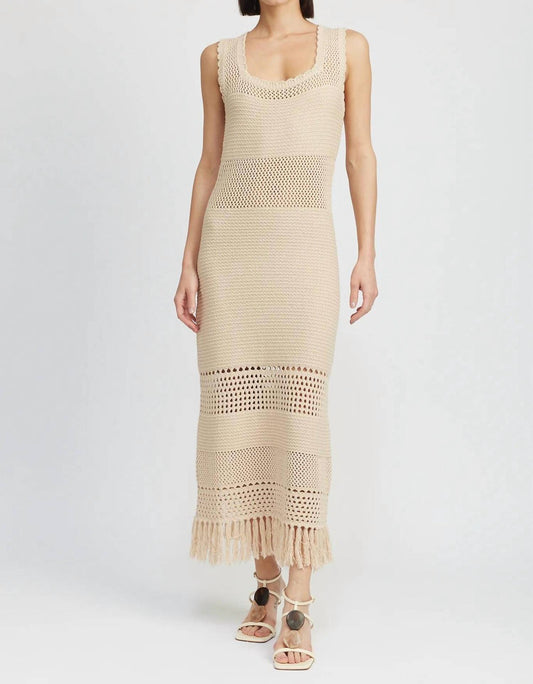 En Saison - Ruby Crochet Midi Dress