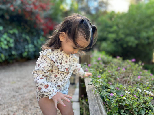 Ettie + H - Girl's Orla Bubble Onesie