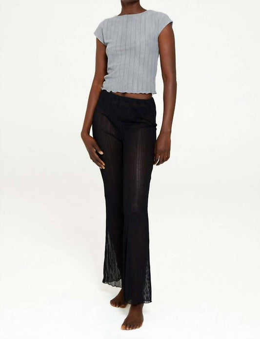 Find Me Now - Women's Ribbed Mesh Legging