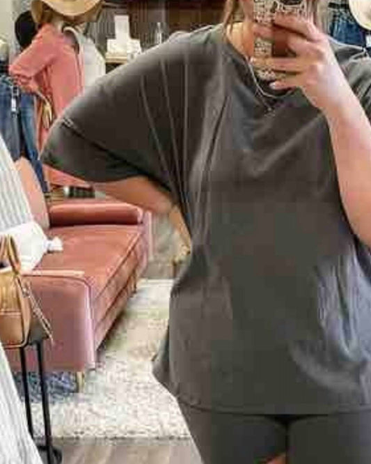 Wishlist - Two Piece Cotton Top & Shorts Set