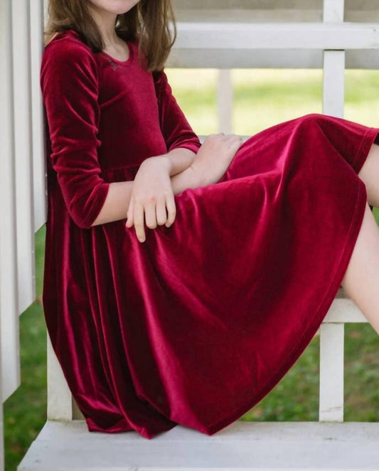 Worthy Threads - Christmas Holiday Twirly Dress