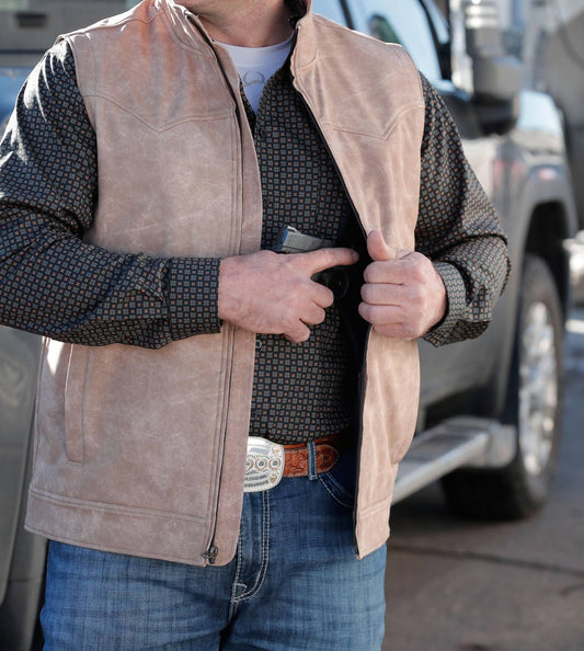 Cinch - Men's Conceal And Carry Pocket Vest
