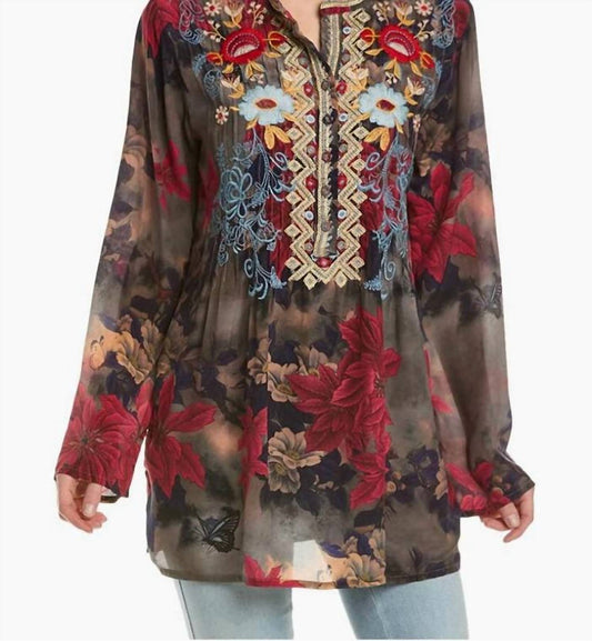 Johnny Was - Claret Nephele Tunic