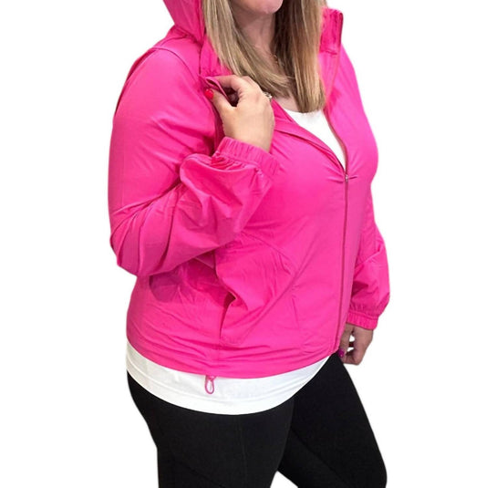 Rae Mode - Stretch Long Sleeve Hoodie Jacket