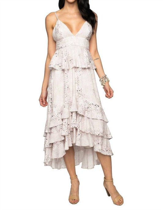 Georgia Pebble High Low Dress