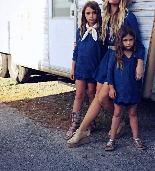 Guadalupe Design - Kid's Amanda Denim Tunic