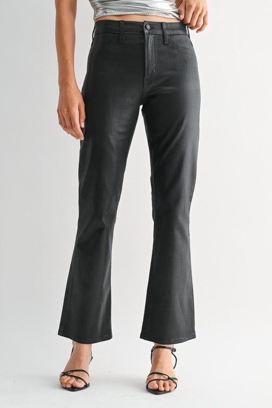 Just Black Denim - Aster Slim Cropped Bootcut Jeans