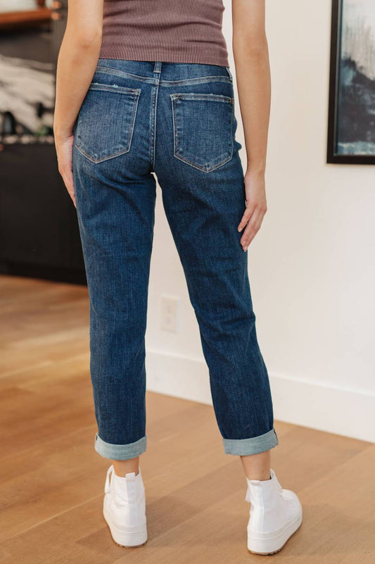 Judy Blue - Non Distressed Boyfriend Jeans