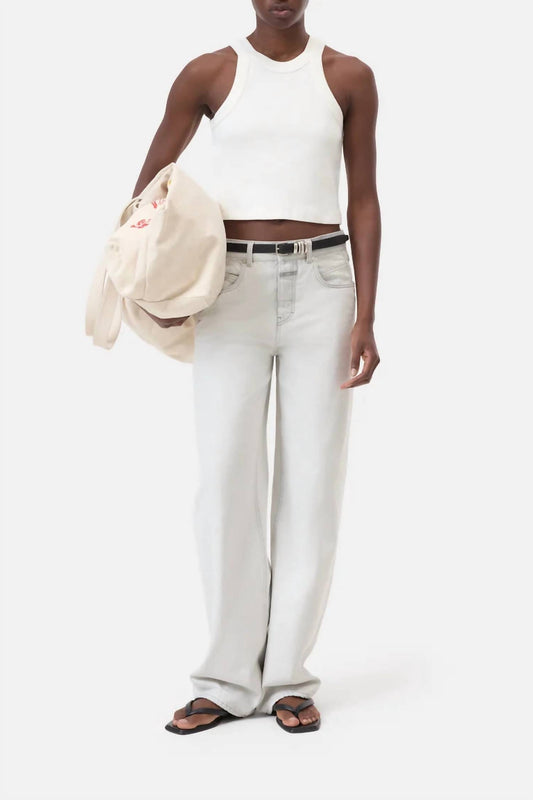 Closed - Cropped Racer Tank