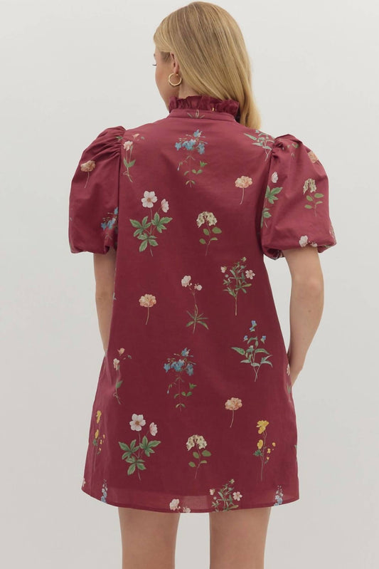 Entro - Helena Fall Floral Dress