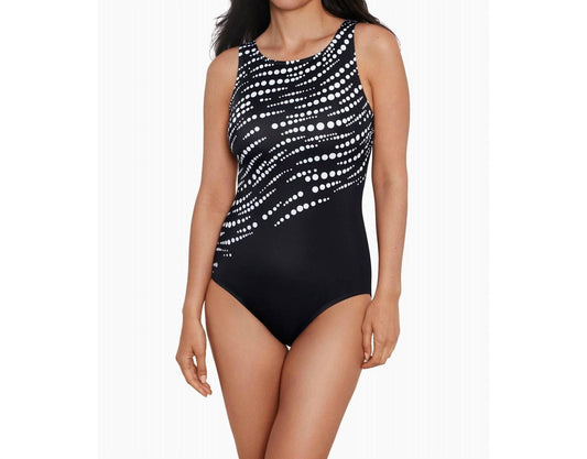 Penbrooke - Perfect Bubbles High Neck Tank One Piece