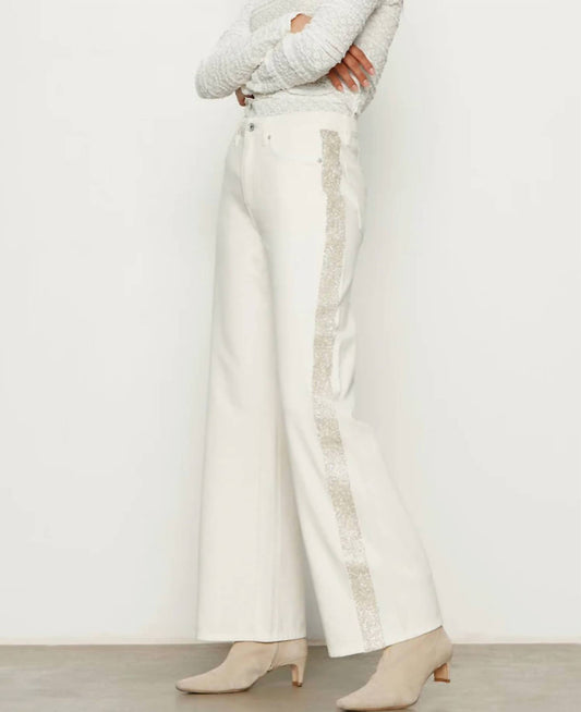 Sanctuary - CADENCE SHIMMER STRIPE JEAN