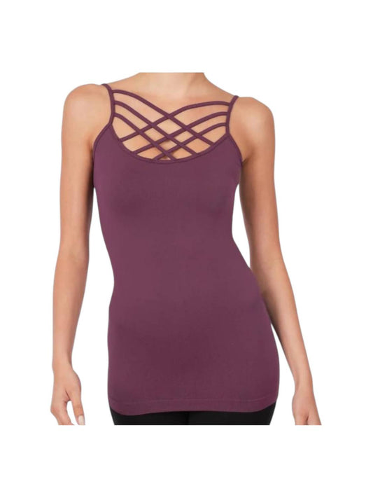 Zenana - Triple Criss-cross Camisole