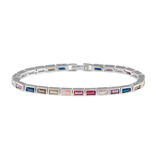 Sahira Jewelry Design - Women's Lainey Rainbow Tennis Bracelet