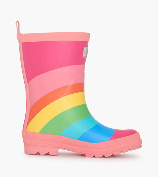 Hatley - Girl's Rainbow Matte Rain Boots