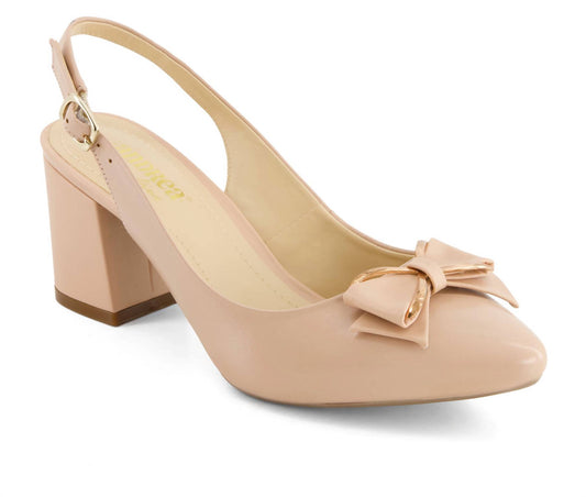 Andrea - Women's Slingback And Bow Pumps