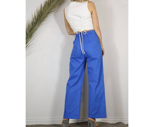 Mulla - Cotton Twill Wide Leg Pants