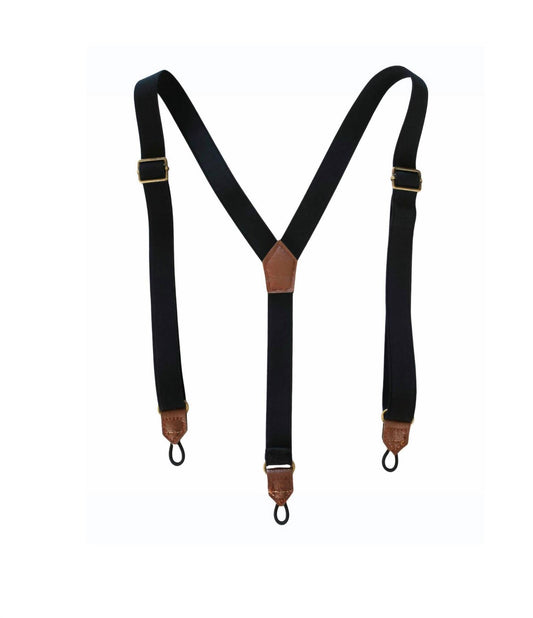 Me & Henry - Boy's Bradford Woven Trousers With Removable Suspenders