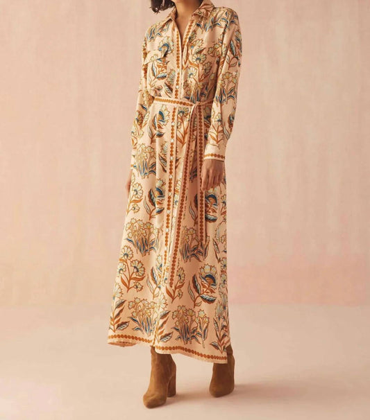 Omika - Aleena Butternut Palma Maxi Dress