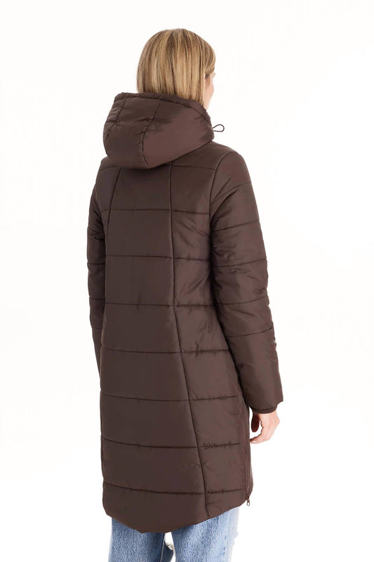 Modern Eternity - Harper 3 In 1 Maternity Coat Cocoon Mid Thigh