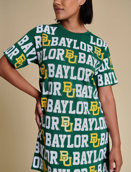 Stewart Simmons - The Sequin Repeat T-shirt Dress Baylor