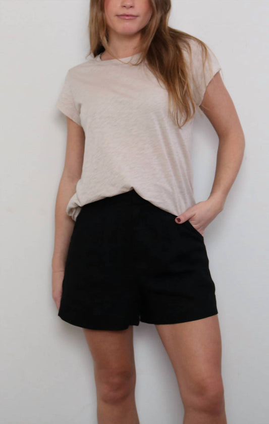 Mint - Dean Linen Shorts