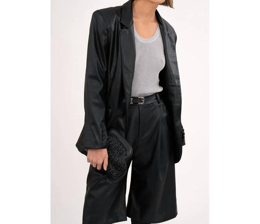 Nonchalant Label - Farrell Leather Blazer