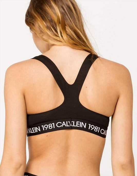 Calvin Klein - 1981 Bold Unlined Bralette