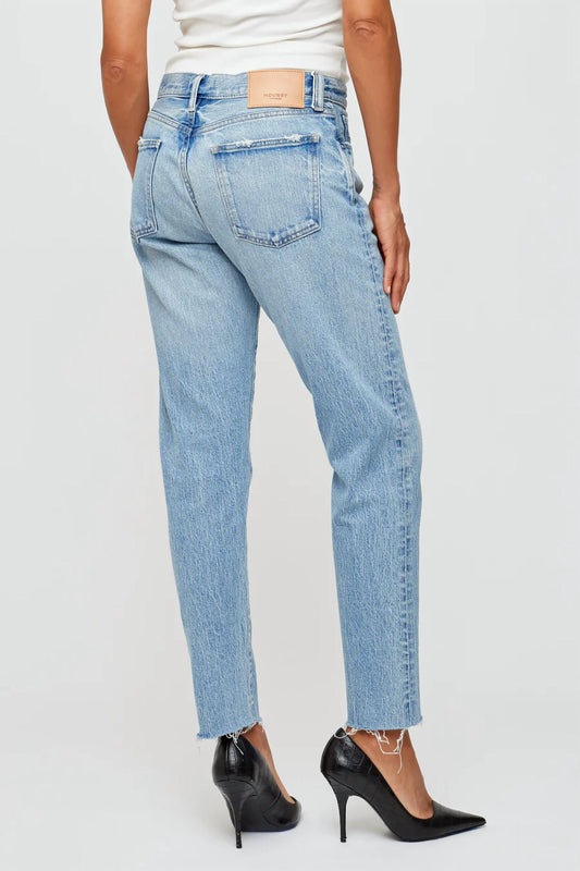 Moussy - Montura Mid-rise Tapered Jeans