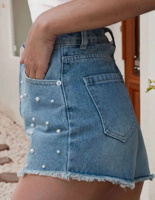 Little Daisy Closet - Pearl Accent Short