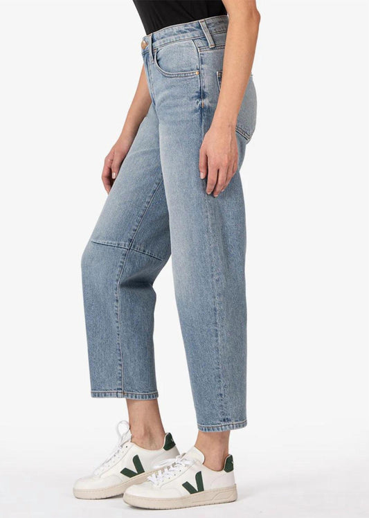 Kut From The Kloth - Ashley High Rise Slouchy Barrel Straight Leg Jean