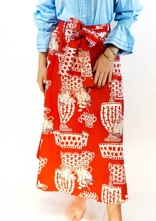 Farylina - Fifi Wrap Maxi Skirt