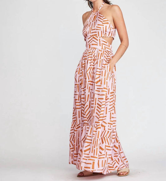 Self Contrast - Isolde Maxi Dress