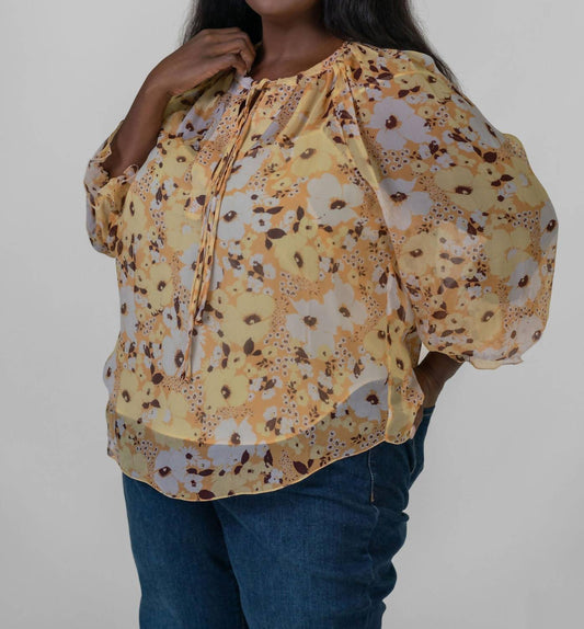 Joie - Brigitta Long Sleeve Silk Top - Plus