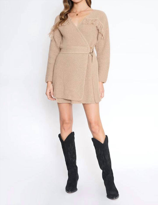 4Si3Nna - Estella Knit Sweater Dress
