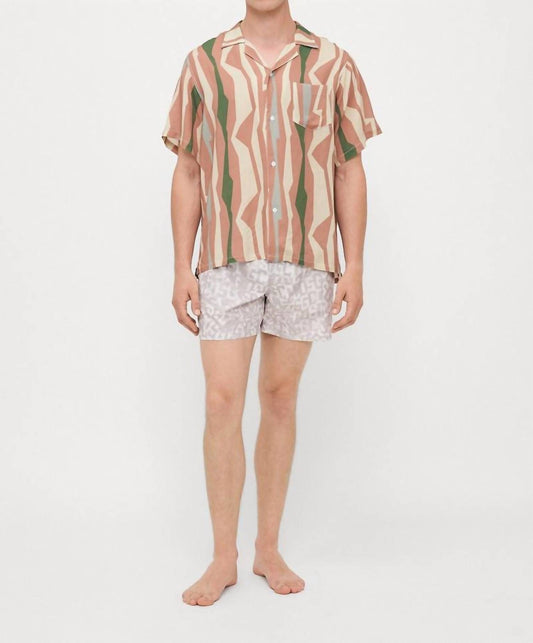Bather - Orchid Coastline Camp Shirt