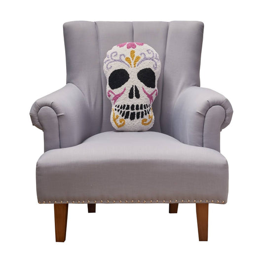 Peking Handicraft - Sugar Skull Pillow